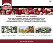 Rocky Mountain Cider Association website. Members needed ability to login to add events and have a PayPal portal for joining.