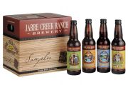 Packaging designed for Jarre Creek Ranch Brewery. This included four labels for their different brands and the 12-pack sampler.