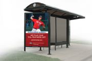 An award-winning series of bus shelter posters designed for Metropolitan State University of Denver. These large posters need to communicate up close to people waiting for a bus and to the vehicles driving past.